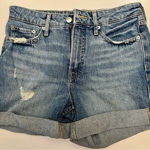 Classic Free Assembly Distressed Denim Women's Shorts